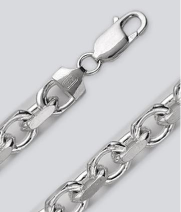 4 SIDED CABLE CHAIN 250 -  22"