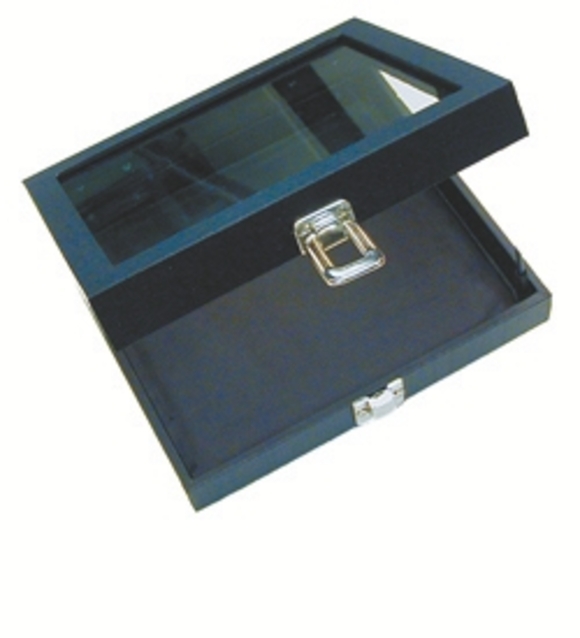 1/2 Size Glass Top Covered Trays