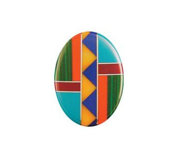 Fancy Inlay - 15x20 Oval