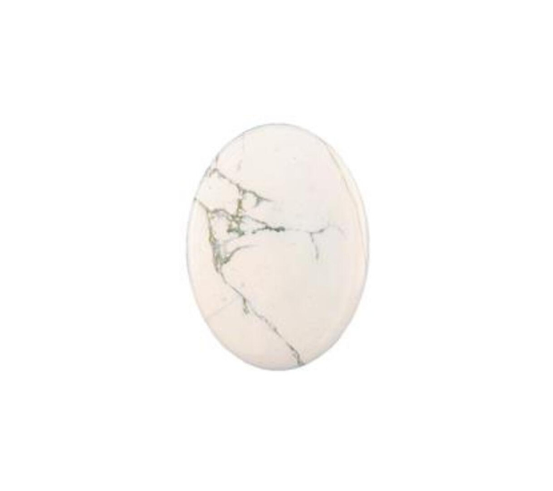 Howlite -  5x7 Oval
