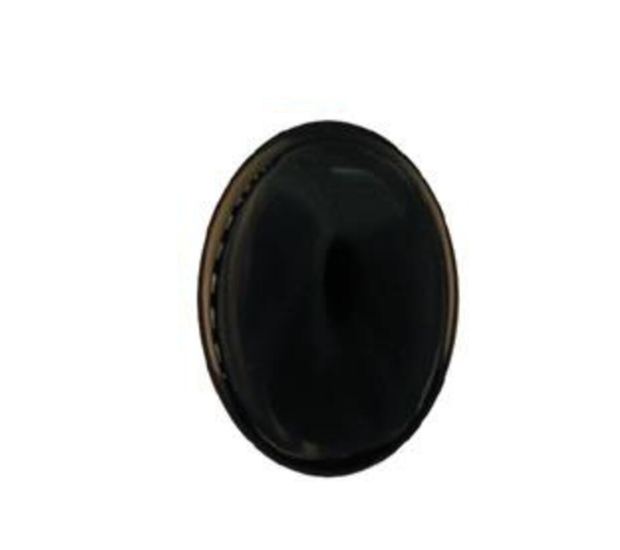 Onyx Black - 7x30 Long Oval