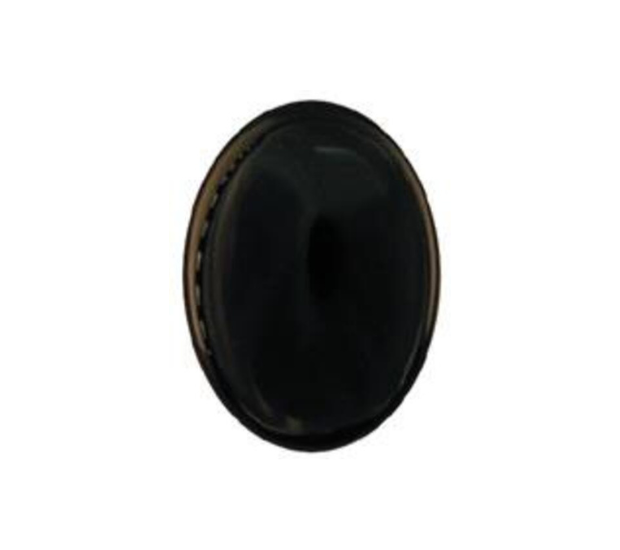 Onyx Black - 8x30 Long Oval
