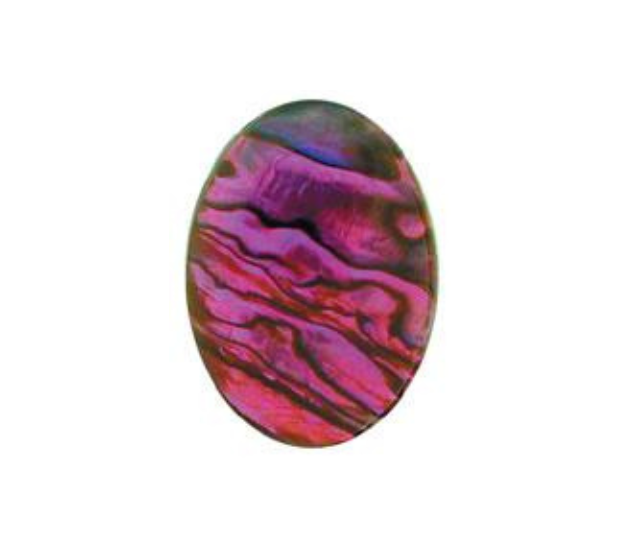 Purple Paua Shell Tear High Quality Cabochon Calibrated -  13x18