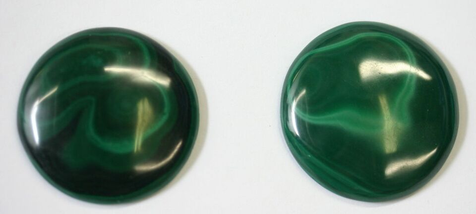 Malachite Round Cabochon High Quality Calibrated - 10mm