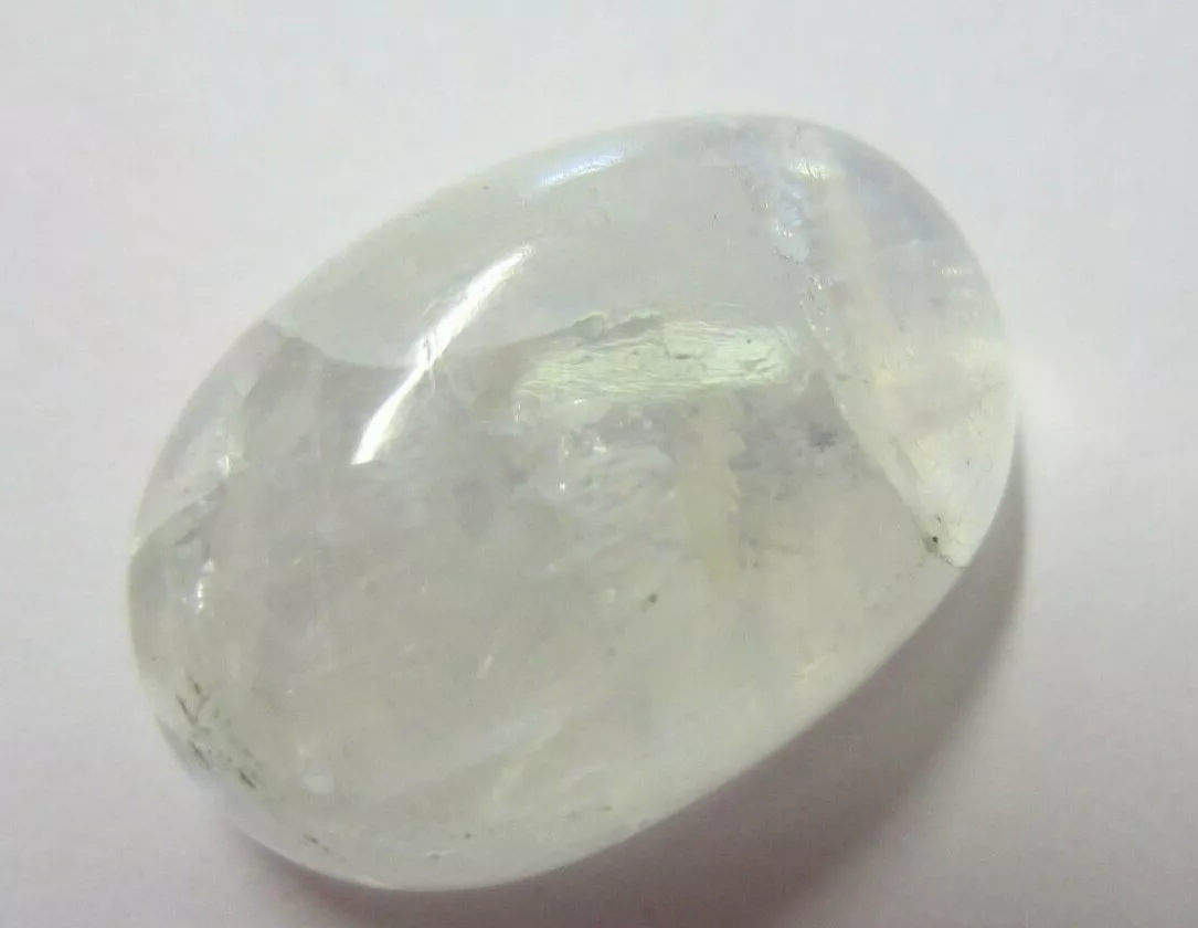 Natural Rainbow Moonstone Oval Cabochon Gemstones Cab Gems 16.47mmx21.39mm