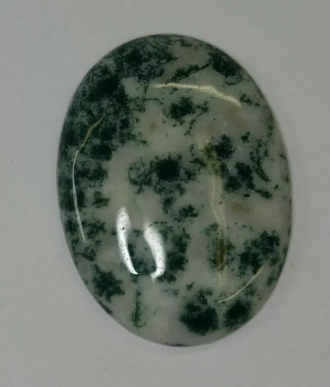 30x40mm Natural Tree Agate Calibrated Oval Cabochon Gemstones Gems Cab Jewelry
