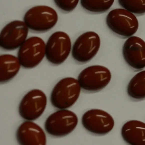 10pcs Red Jasper Oval Cabochon High Quality 8x10 Gemstones