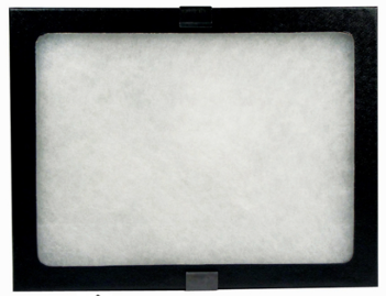 Glass Top Display Box With Metal Clips 8 5/8" x 6 5/8" x 3/4