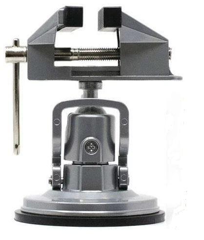3.1/4" Aluminum Suction Cup Table Vise (7" Tall)