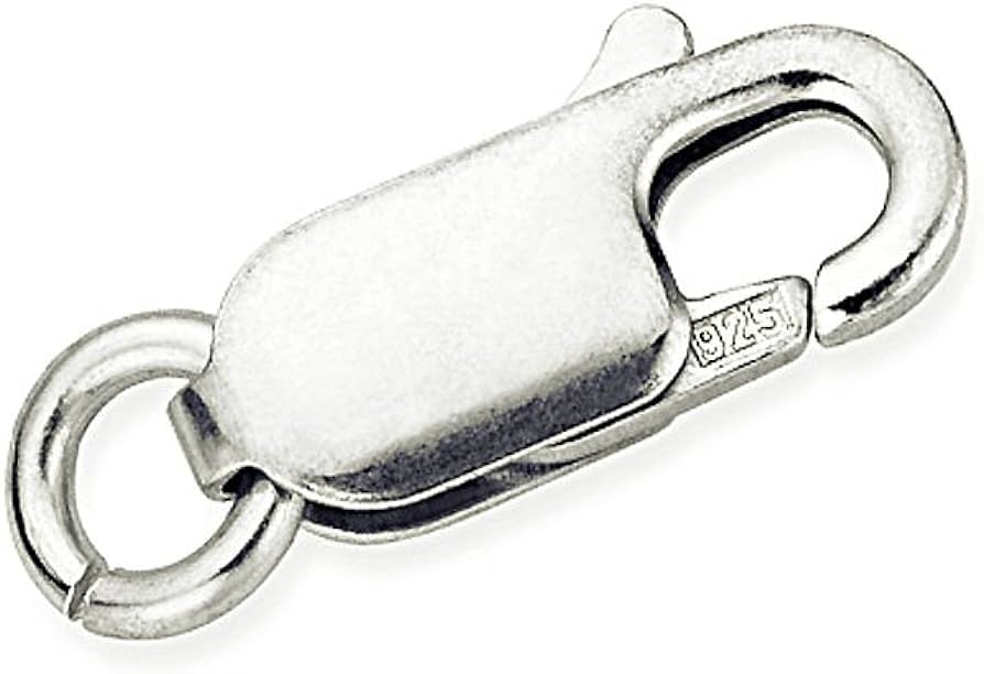 Sterling Silver Lobster Claw Clasps - 17mm