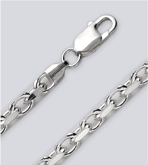 4 SIDED CABLE CHAIN 180 -  20"