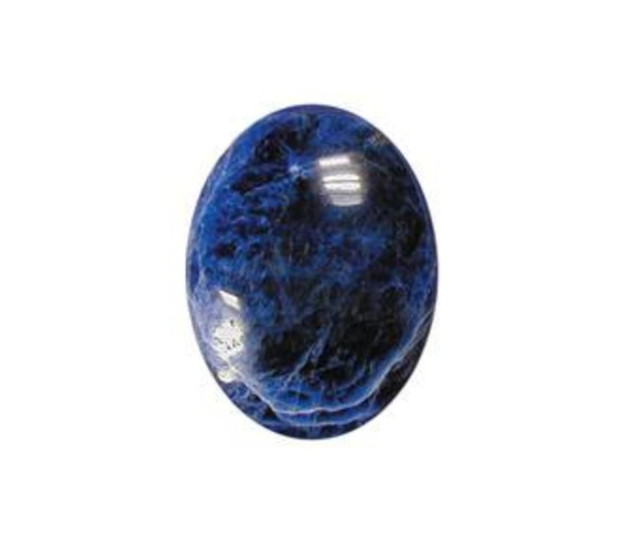 Sodalite Oval Calibrated Cabochon High Quality - 22 x 30