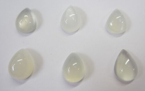 Moonstone Pear Cabochon High Quality 6x12